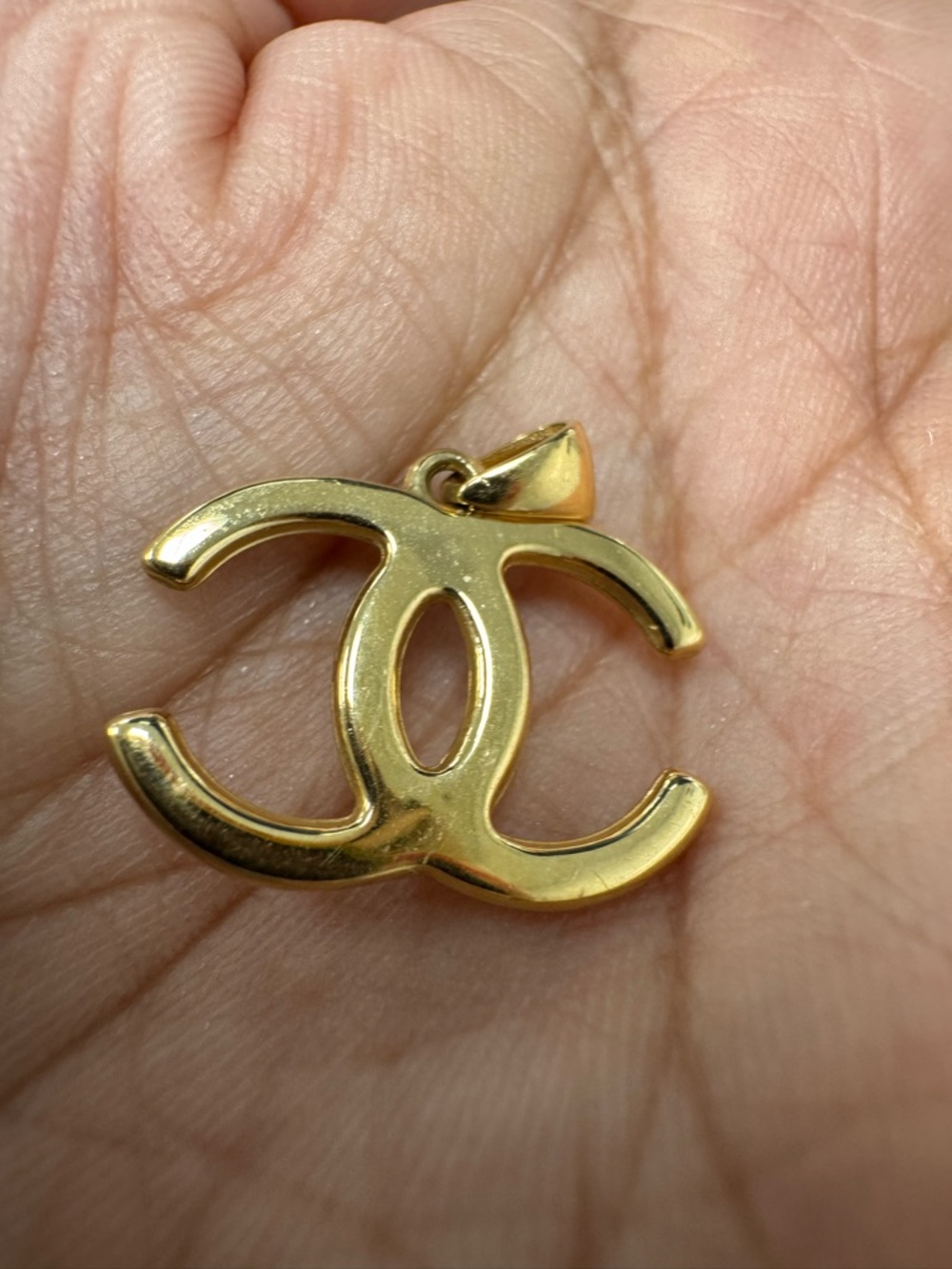 18K Real Gold Pendant